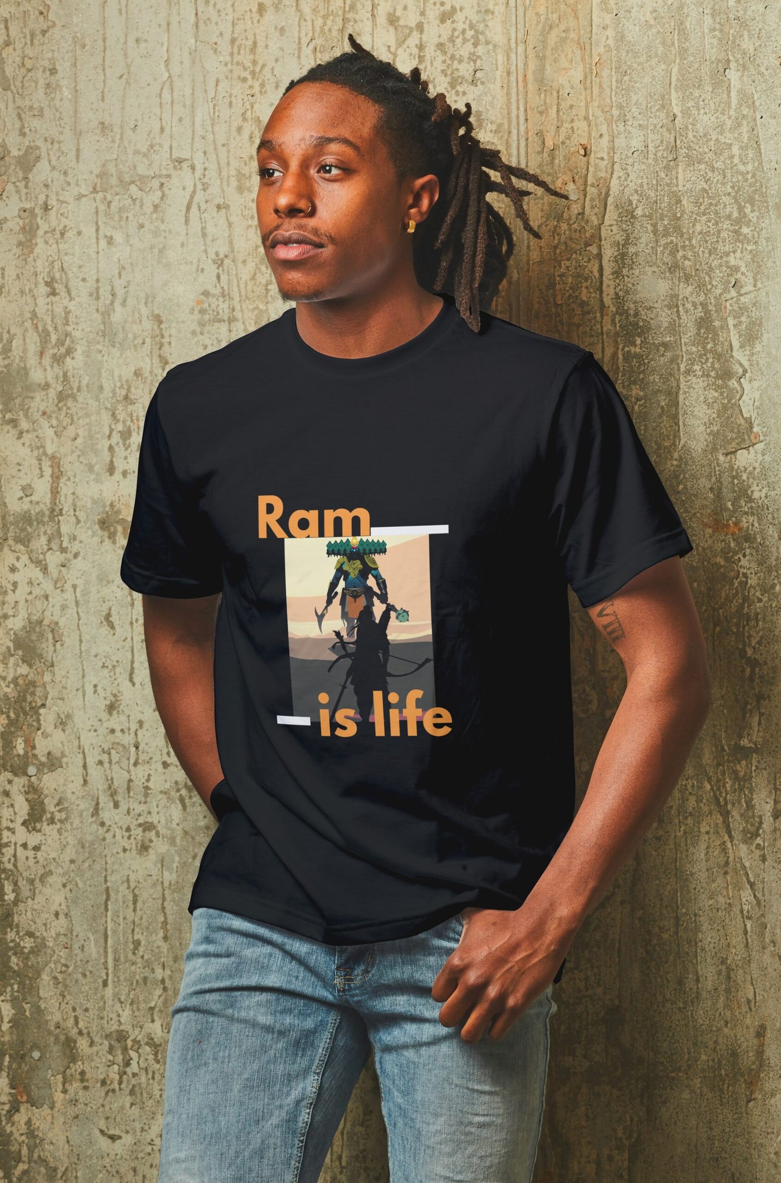 RAM IS LIFE | REGULAR T-SHIRT | BLESSICO
