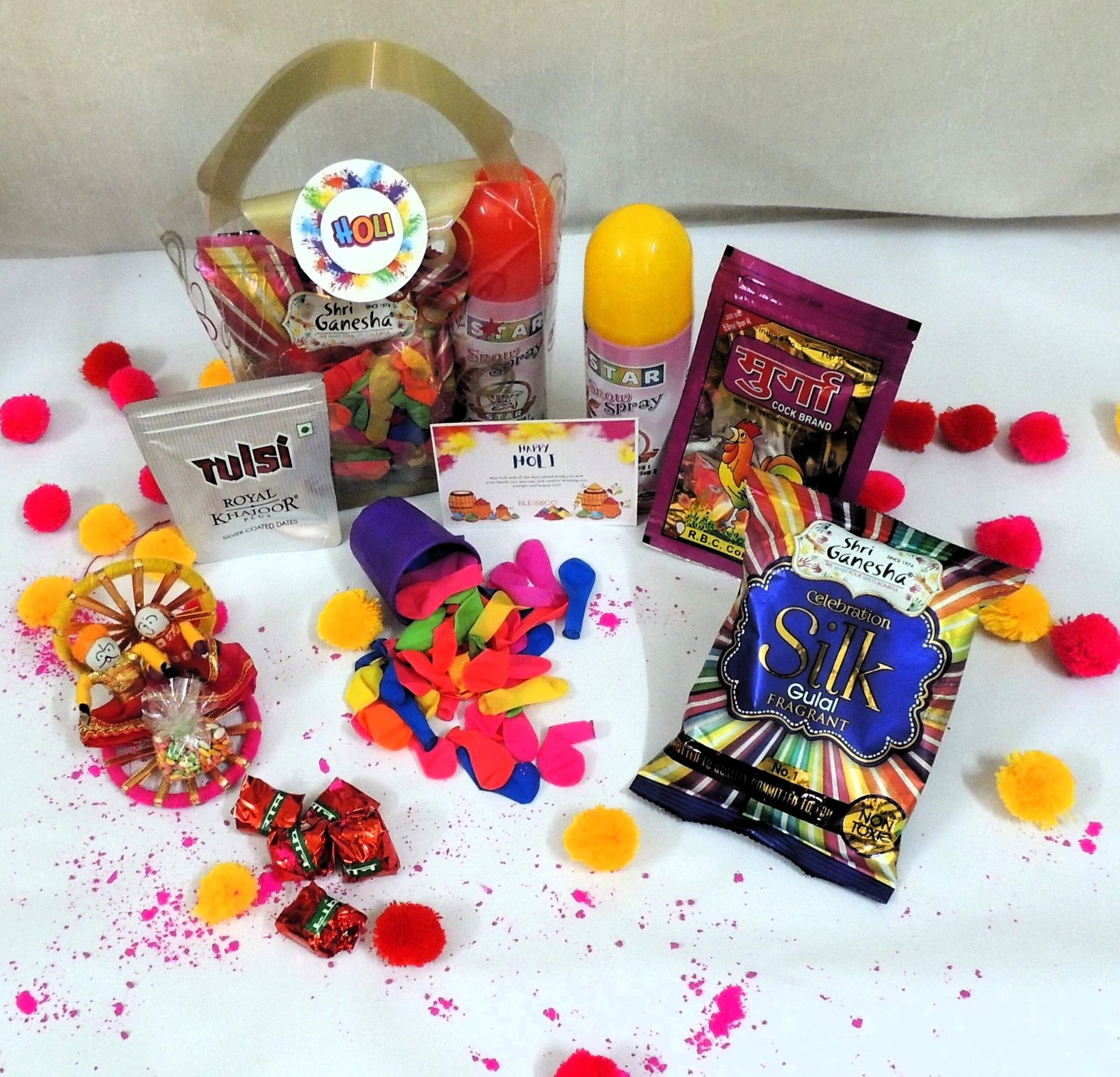 Blooming Joy Hamper | Holi Hamper | Blessico