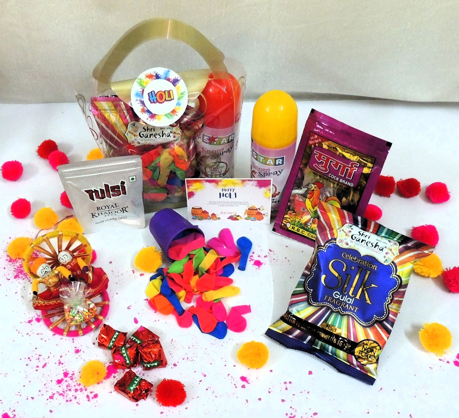 Blooming Joy Hamper | Holi Hamper | Blessico
