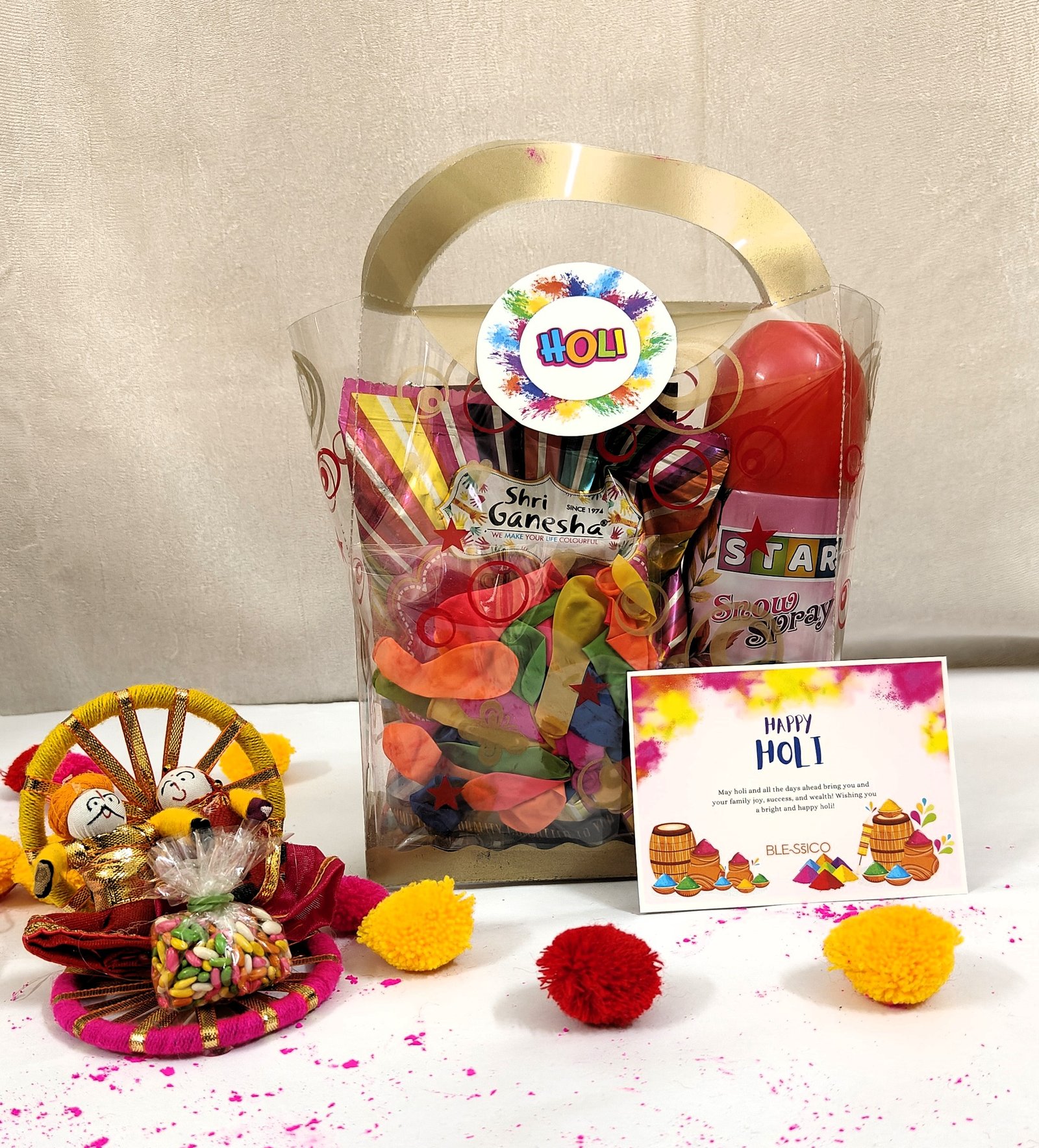 Blooming Joy Hamper | Holi Hamper | Blessico