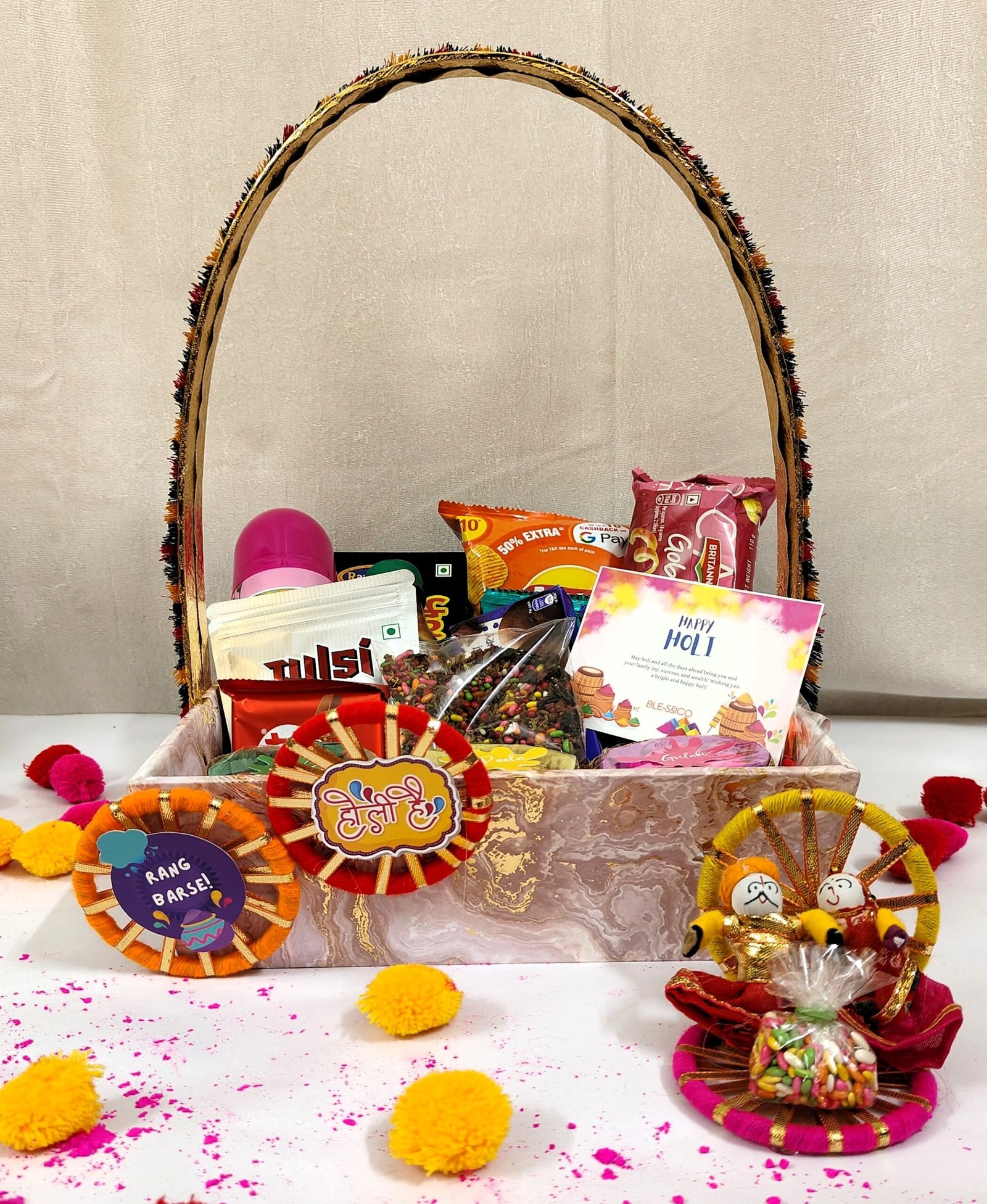 Rang Leke Aaye Blessico Basket | Holi Hamper | Blessico