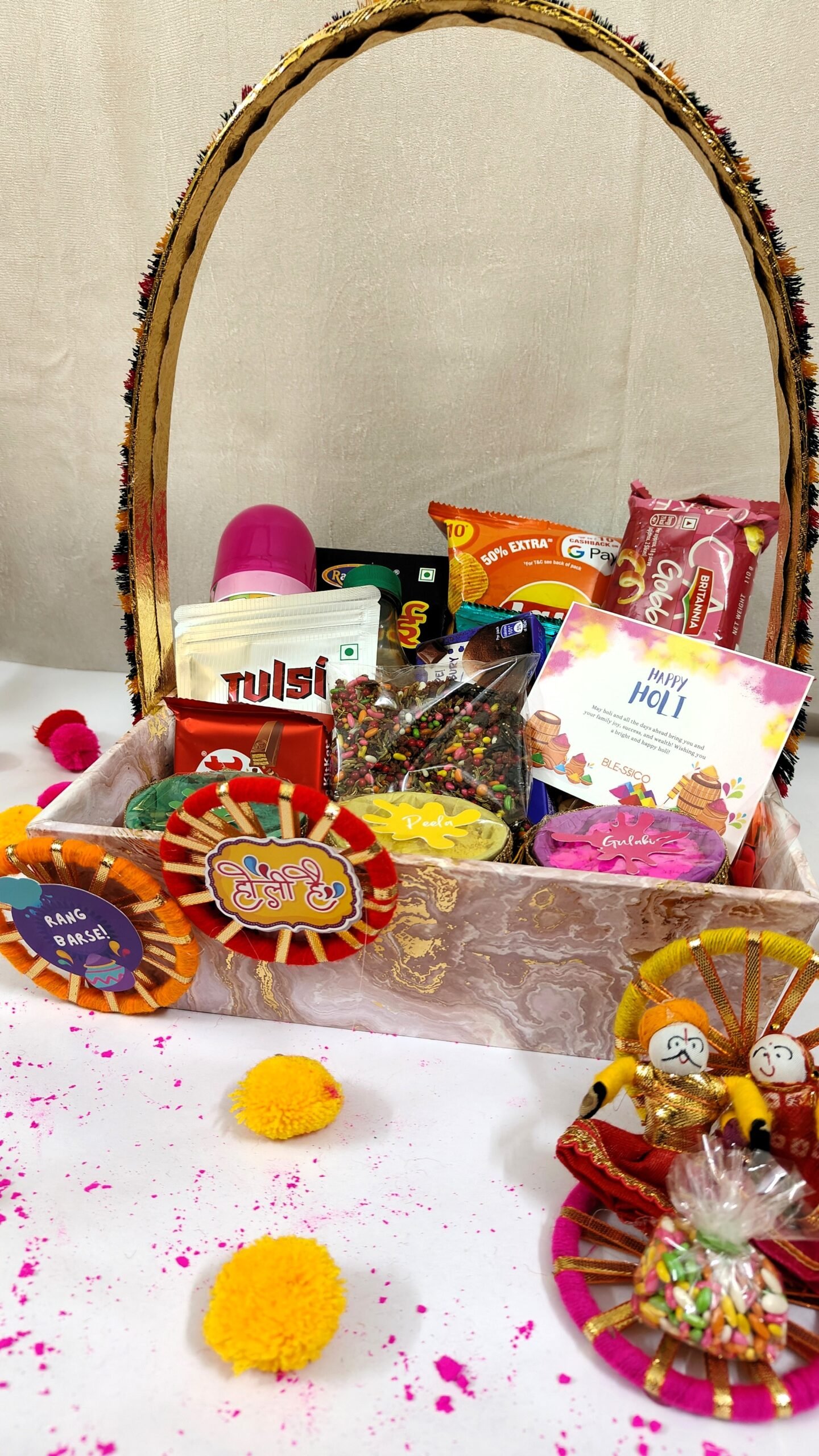 Rang Leke Aaye Blessico Basket | Holi Hamper | Blessico