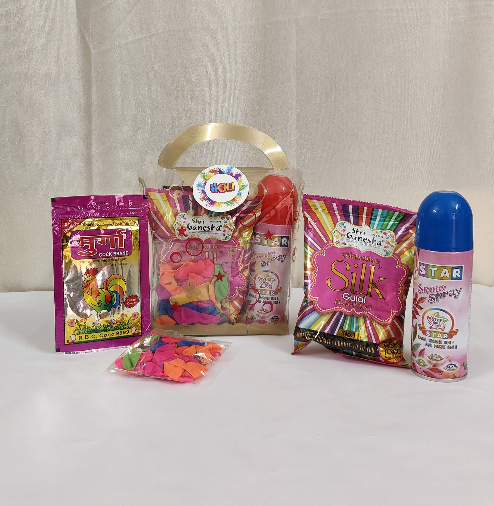 Rainbow Splash Hamper | Holi Hamper | Blessico