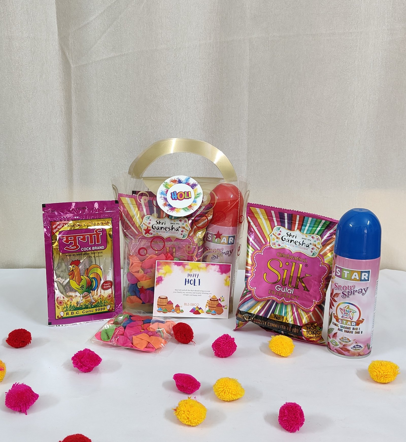 Rainbow Splash Hamper | Holi Hamper | Blessico - Image 5