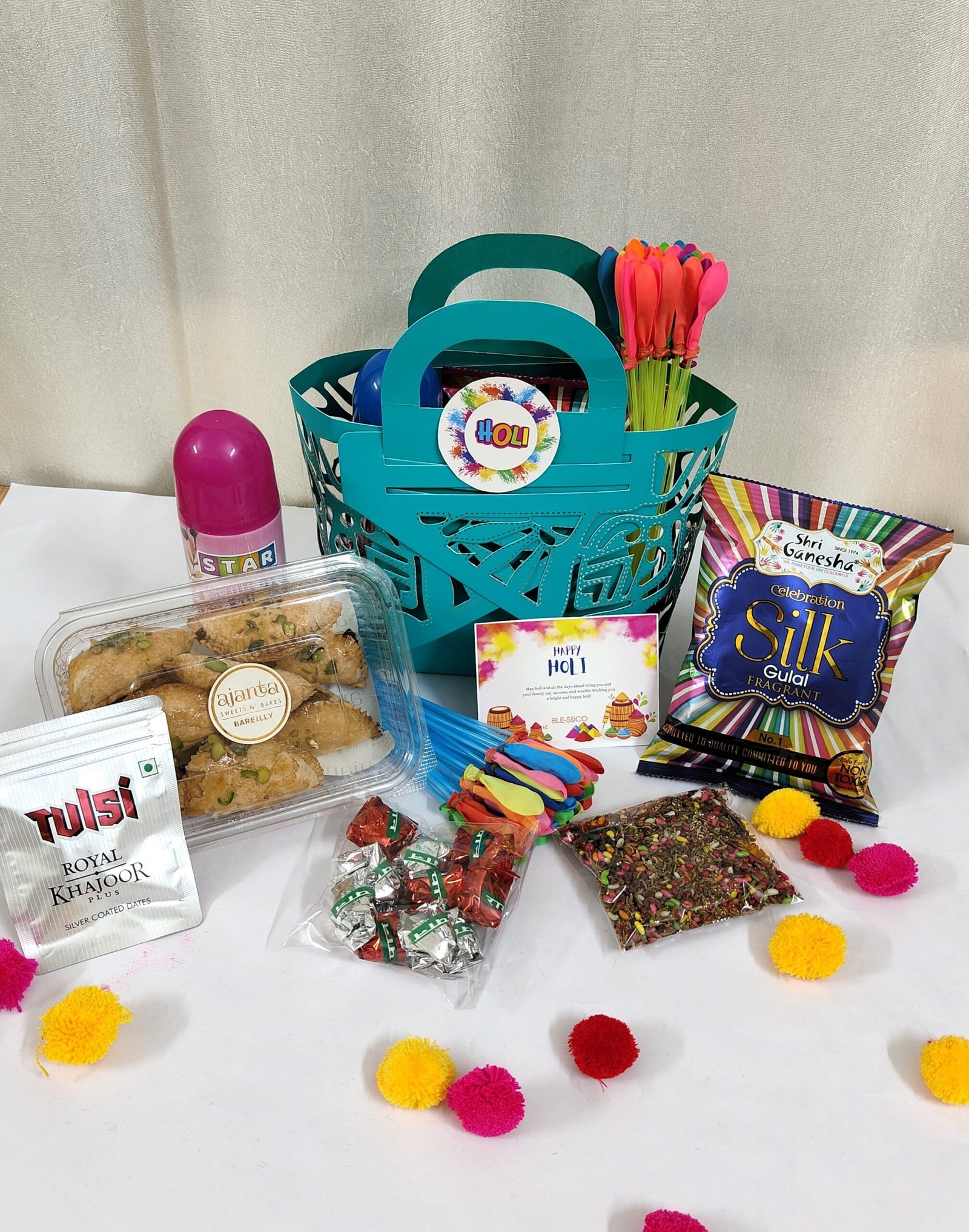 Rangotsav Hamper | Holi Hamper | Blessico