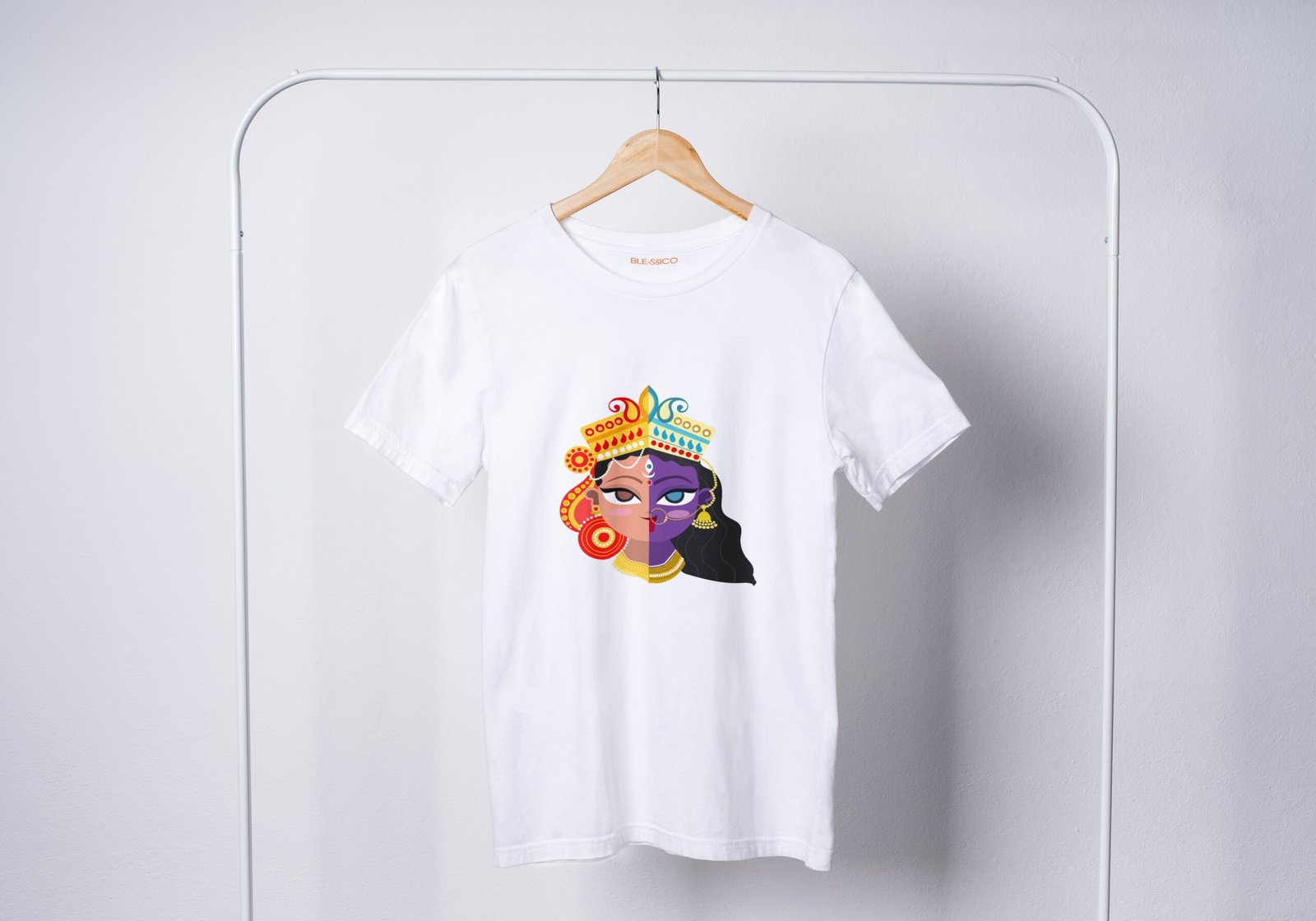 DURGA & KALI FUSION | REGULAR T-SHIRT | BLESSICO