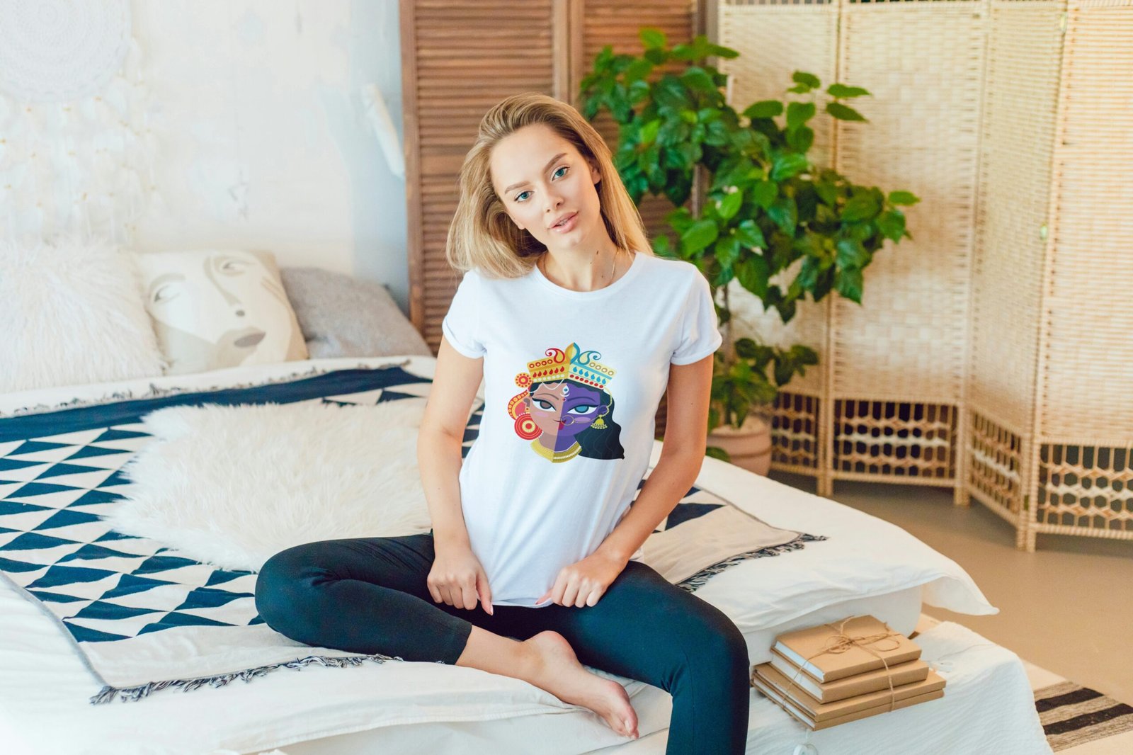 DURGA & KALI FUSION | REGULAR T-SHIRT | BLESSICO