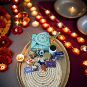 DGHamper - 106 | Grand Diwali Gift Hamper with Lantern, Treats & Festive Essentials | Blessico