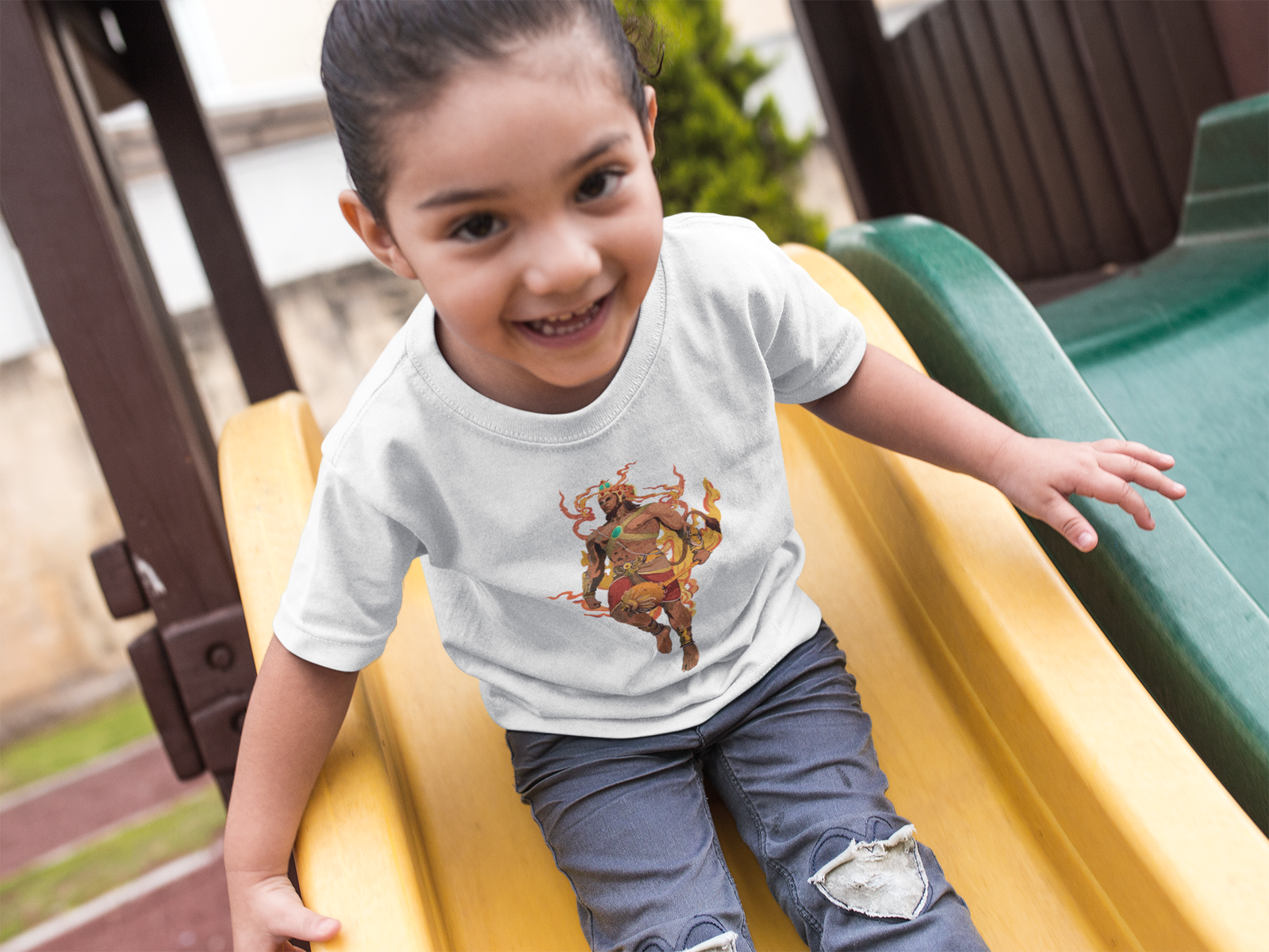 FLYING HANUMAN | KIDS T-SHIRT | BLESSICO - Image 3