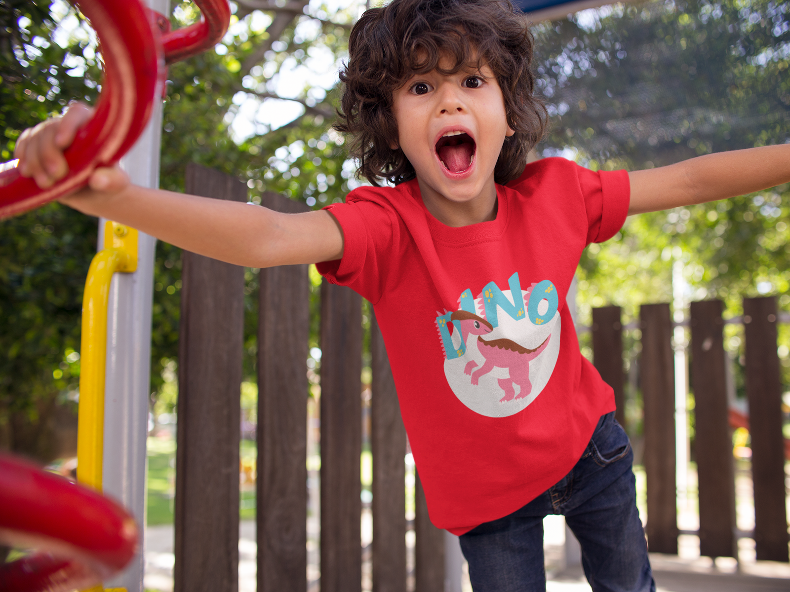 DINO | KIDS COTTON T-SHIRT | BLESSICO - Image 2
