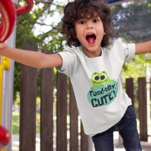 TOAD-ALLY CUTE | KIDS COTTON T-SHIRT | BLESSICO