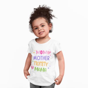 MOM MOTHER MAMMY MAMA | KIDS COTTON T-SHIRT | BLESSICO