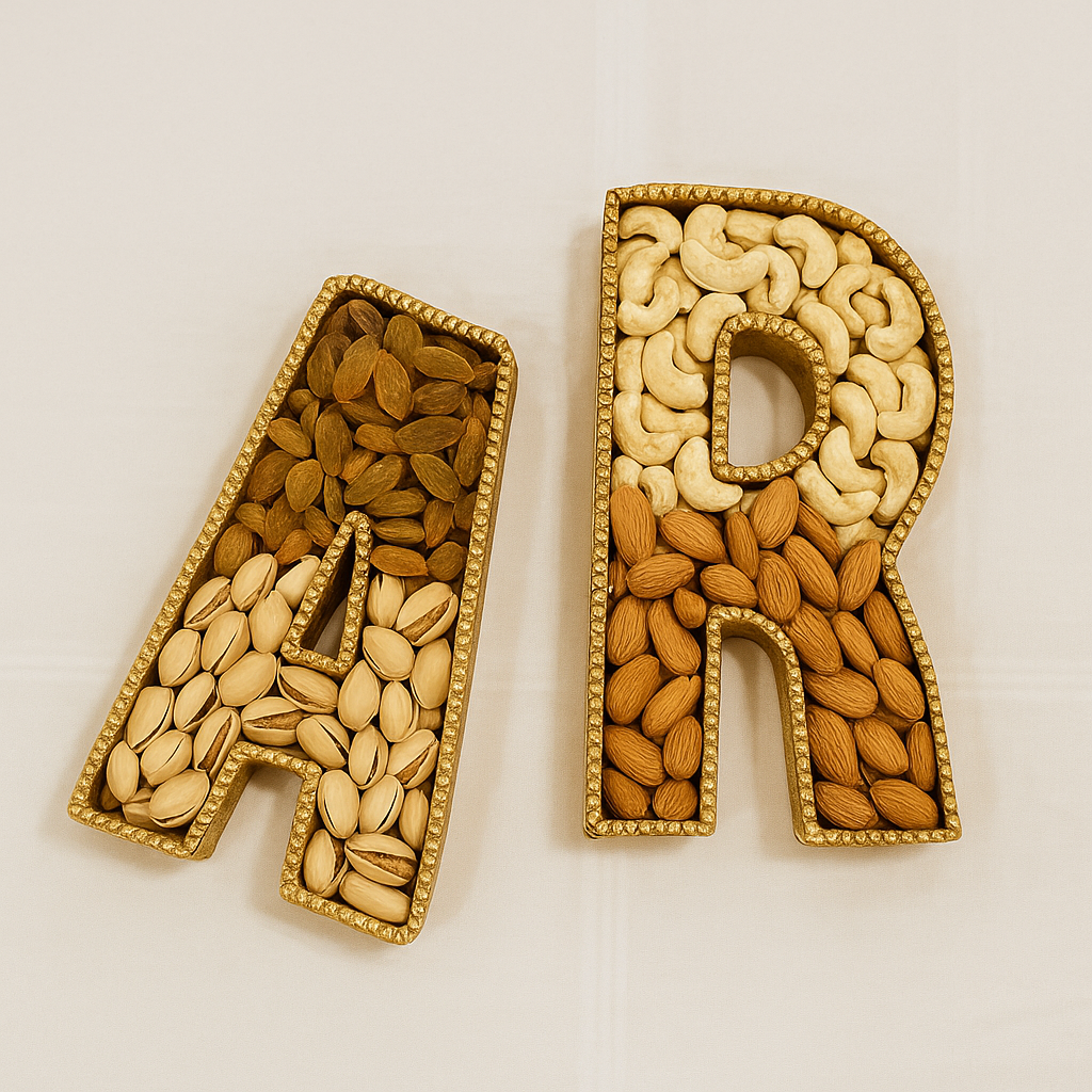 Personalized Dry Fruit Trays