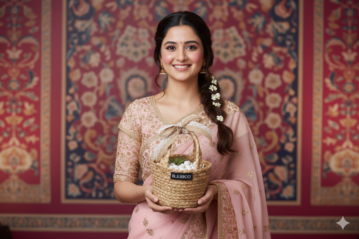 Eco-Friendly Jute Planter Gift Set – Customisable Corporate & Event Hamper - Image 6