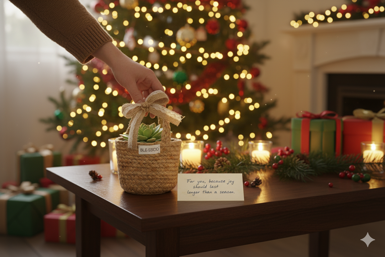 Eco-Friendly Jute Planter Gift Set – Customisable Corporate & Event Hamper - Image 7